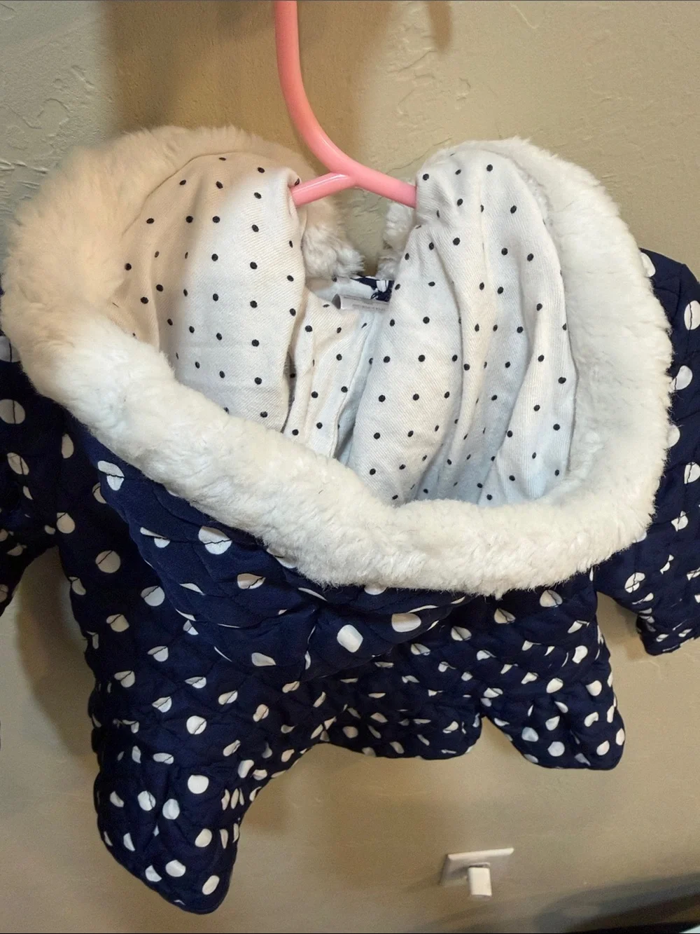 N/A quilted navy